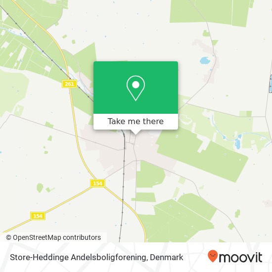 Store-Heddinge Andelsboligforening map