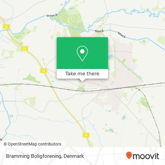 Bramming Boligforening map