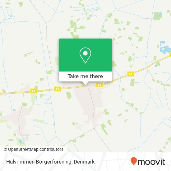 Halvrimmen Borgerforening map