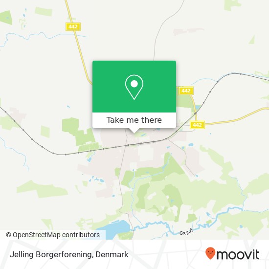 Jelling Borgerforening map