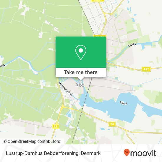 Lustrup-Damhus Beboerforening map