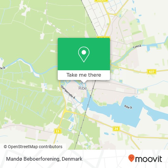 Mandø Beboerforening map