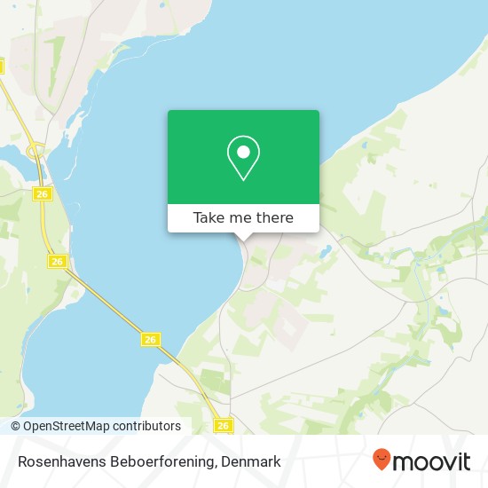 Rosenhavens Beboerforening map