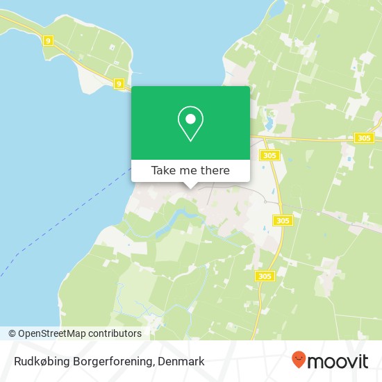 Rudkøbing Borgerforening map