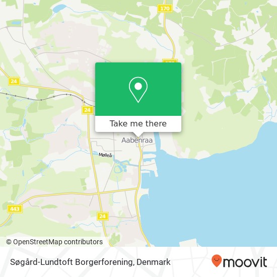 Søgård-Lundtoft Borgerforening map