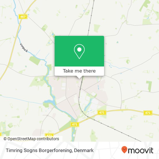 Timring Sogns Borgerforening map