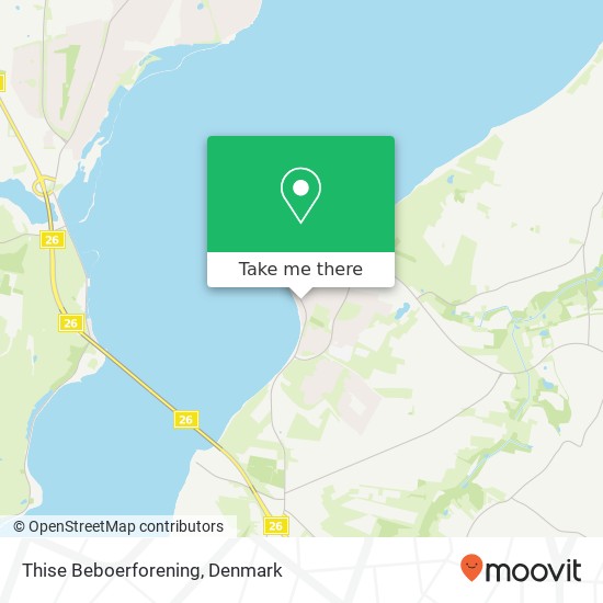 Thise Beboerforening map