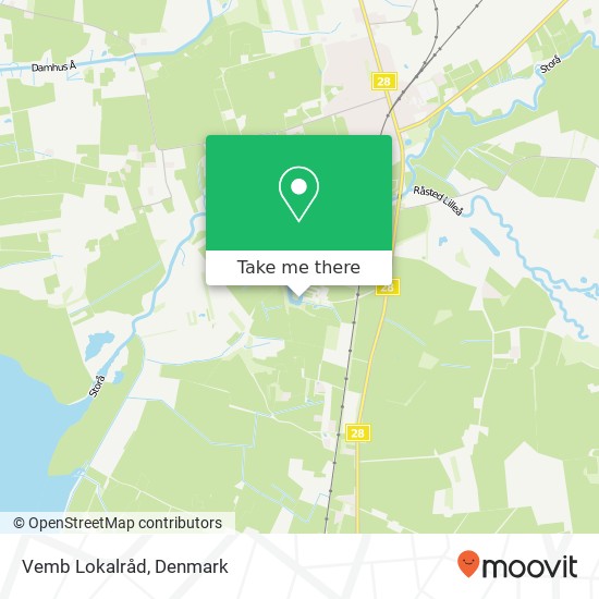 Vemb Lokalråd map