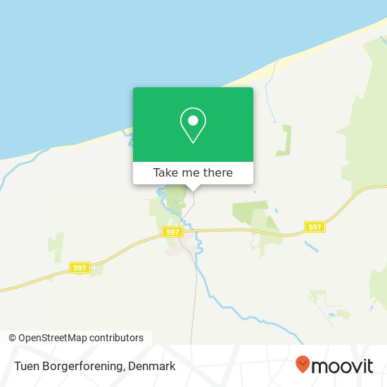 Tuen Borgerforening map