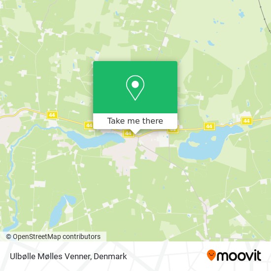 Ulbølle Mølles Venner map