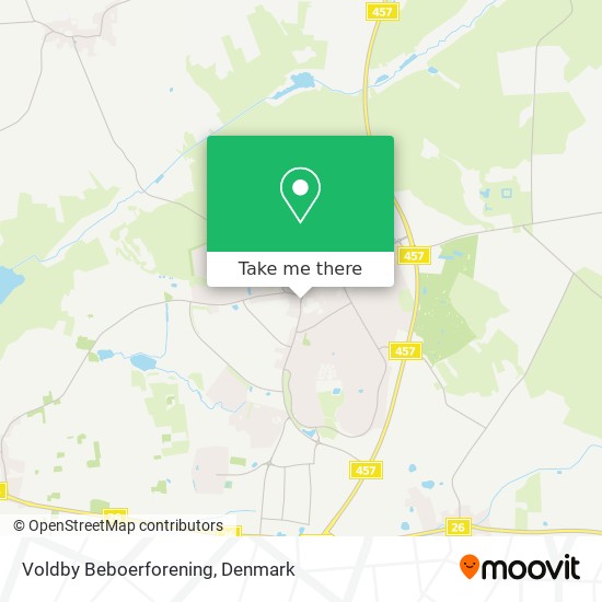 Voldby Beboerforening map