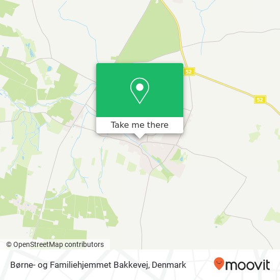 Børne- og Familiehjemmet Bakkevej map