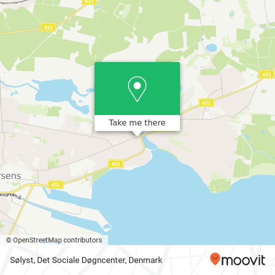 Sølyst, Det Sociale Døgncenter map