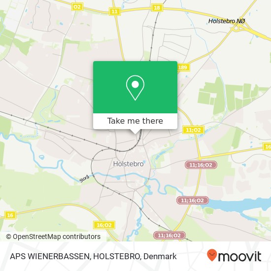 APS WIENERBASSEN, HOLSTEBRO map