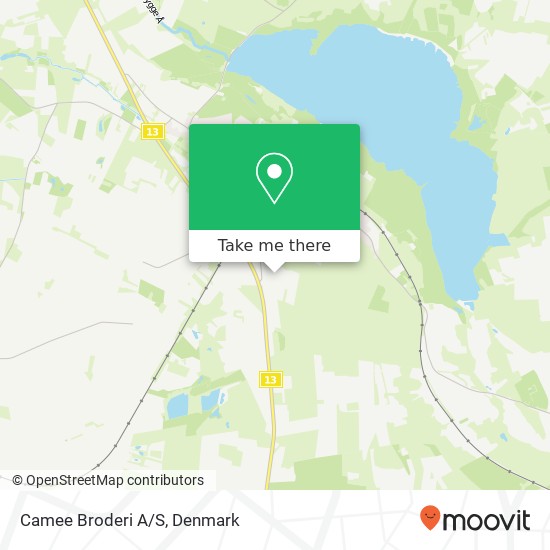 Camee Broderi A/S map