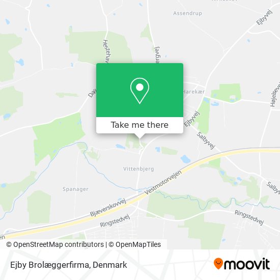 Ejby Brolæggerfirma map