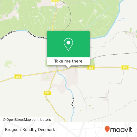 Brugsen, Kundby map