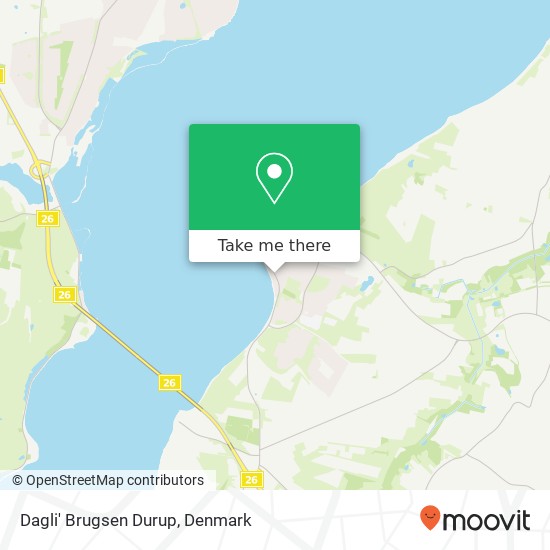 Dagli' Brugsen Durup map