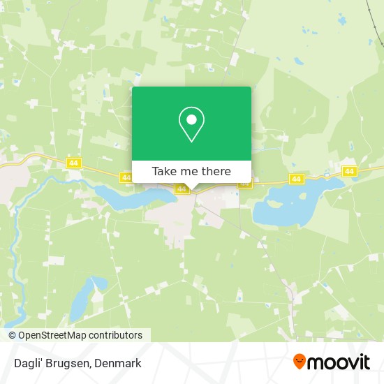 Dagli' Brugsen map