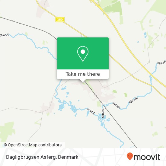 Dagligbrugsen Asferg map