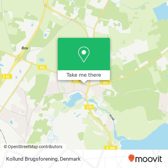 Kollund Brugsforening map