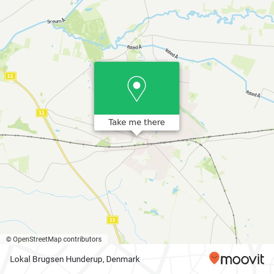 Lokal Brugsen Hunderup map