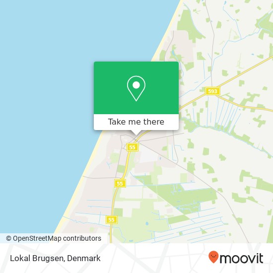 Lokal Brugsen map