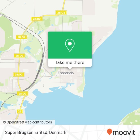 Super Brugsen Erritsø map