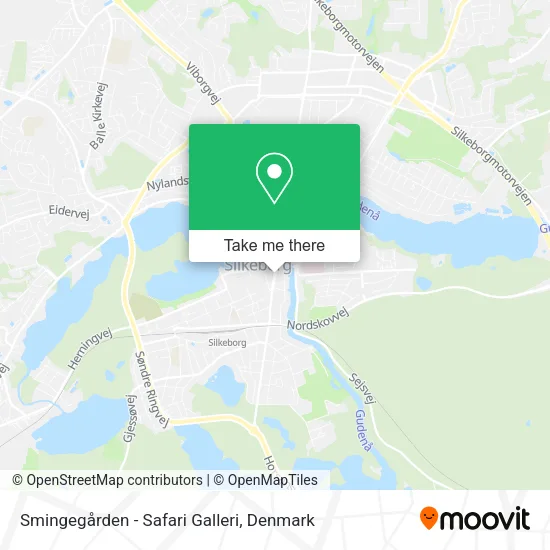 Smingegården - Safari Galleri map