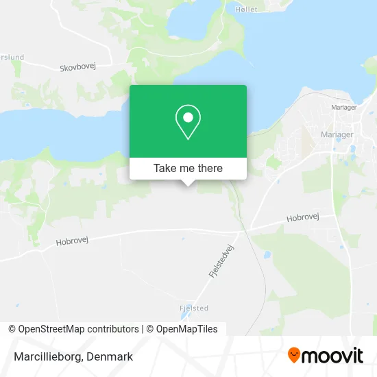Marcillieborg map