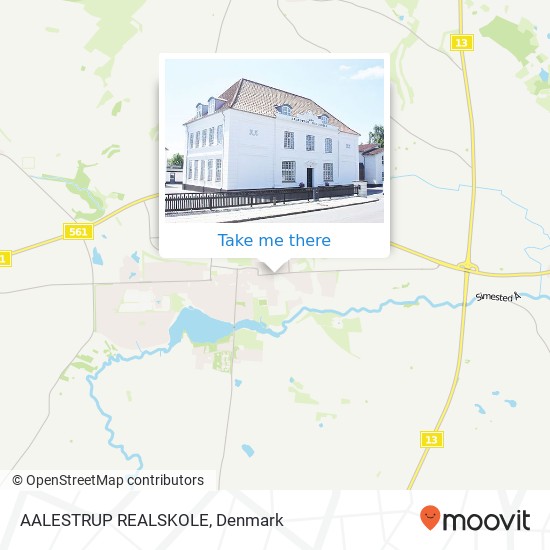AALESTRUP REALSKOLE map