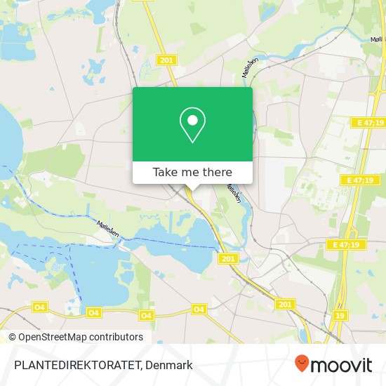 PLANTEDIREKTORATET map