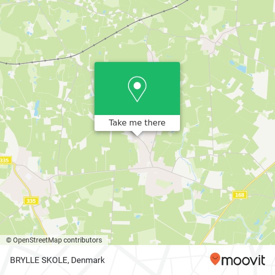 BRYLLE SKOLE map