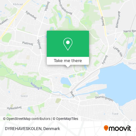 DYREHAVESKOLEN map