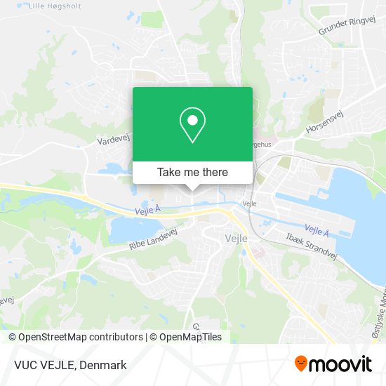 VUC VEJLE map