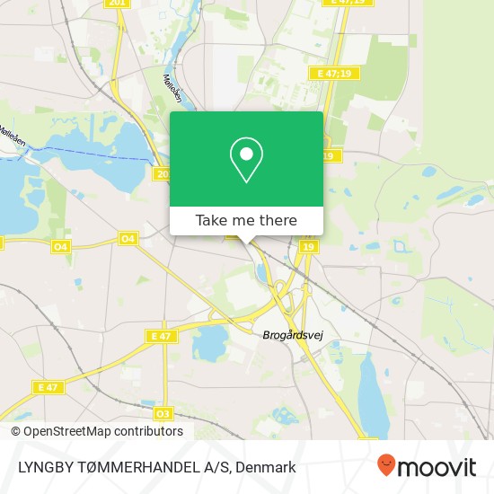 LYNGBY TØMMERHANDEL A/S map