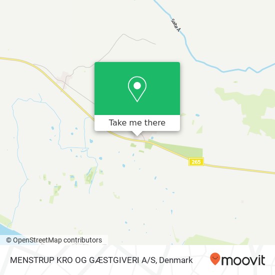 MENSTRUP KRO OG GÆSTGIVERI A/S map