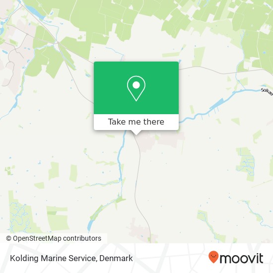 Kolding Marine Service map