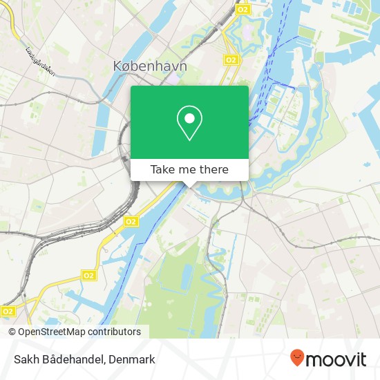 Sakh Bådehandel map