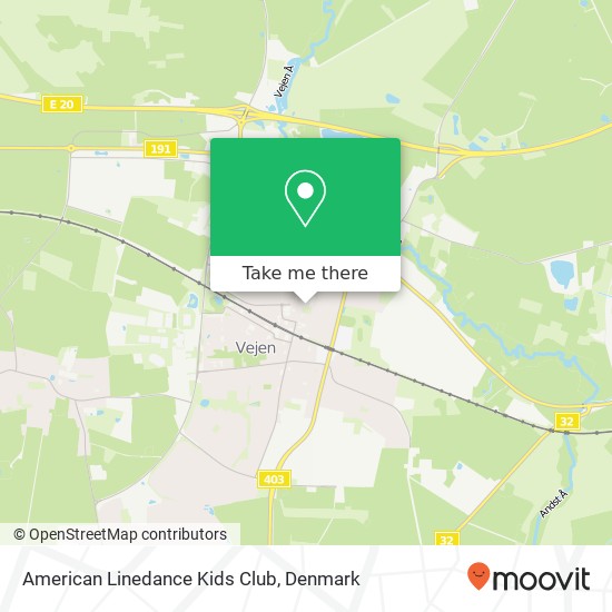 American Linedance Kids Club map