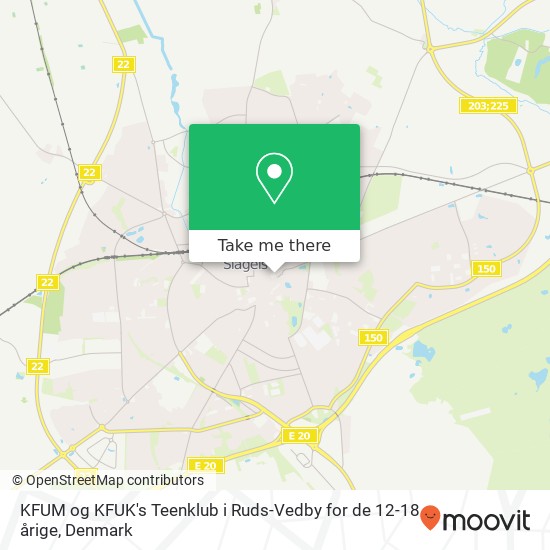 KFUM og KFUK's Teenklub i Ruds-Vedby for de 12-18 årige map