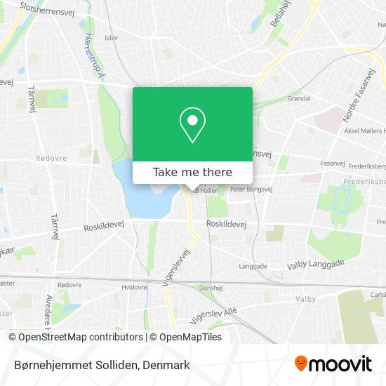 Børnehjemmet Solliden map
