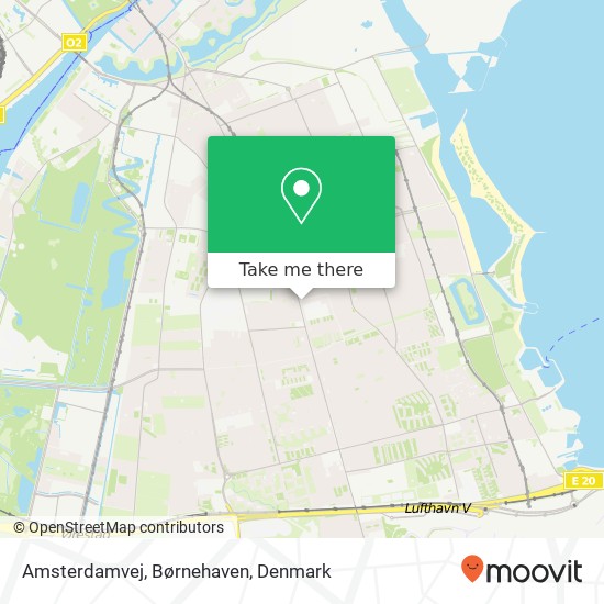 Amsterdamvej, Børnehaven map