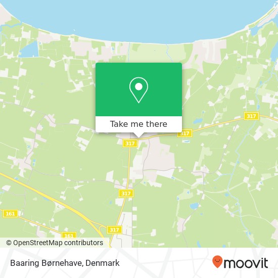 Baaring Børnehave map