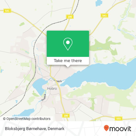 Bloksbjerg Børnehave map