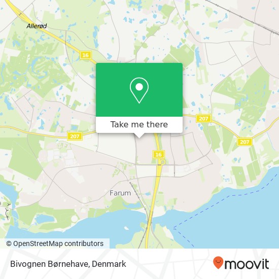 Bivognen Børnehave map