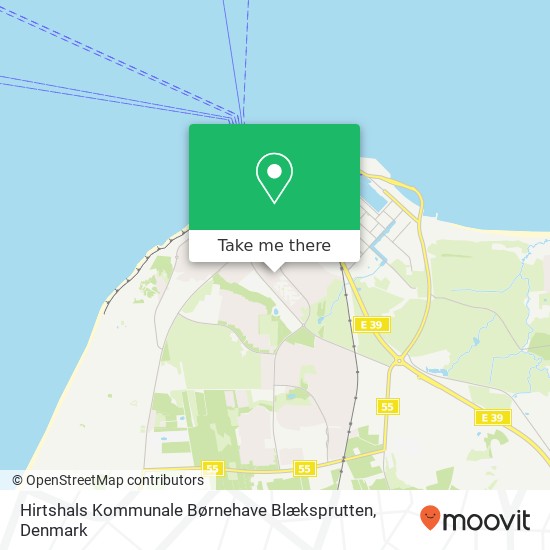 Hirtshals Kommunale Børnehave Blæksprutten map