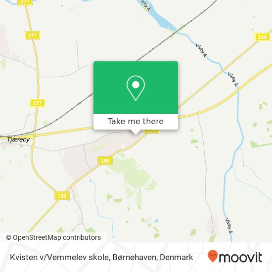 Kvisten v / Vemmelev skole, Børnehaven map