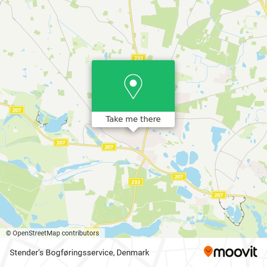 Stender's Bogføringsservice map