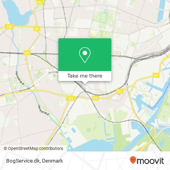 BogService.dk map